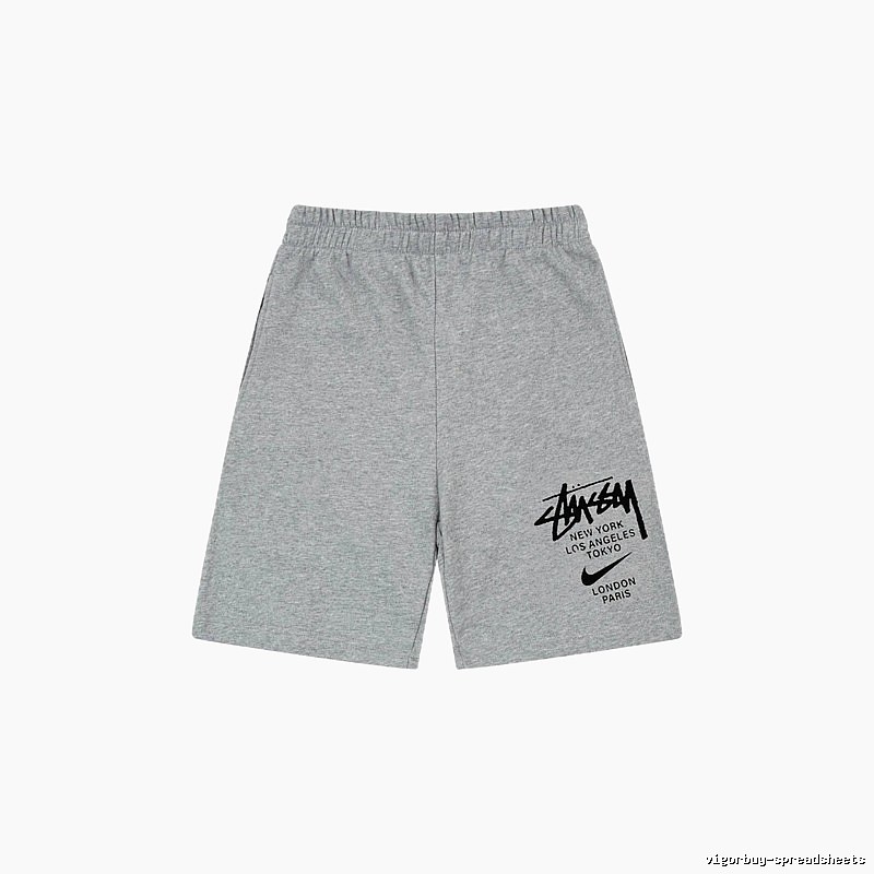 Stussy Co-branded Sporty Grey Shorts