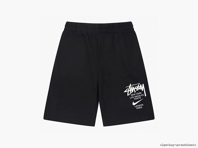 Stussy-printed casual shorts