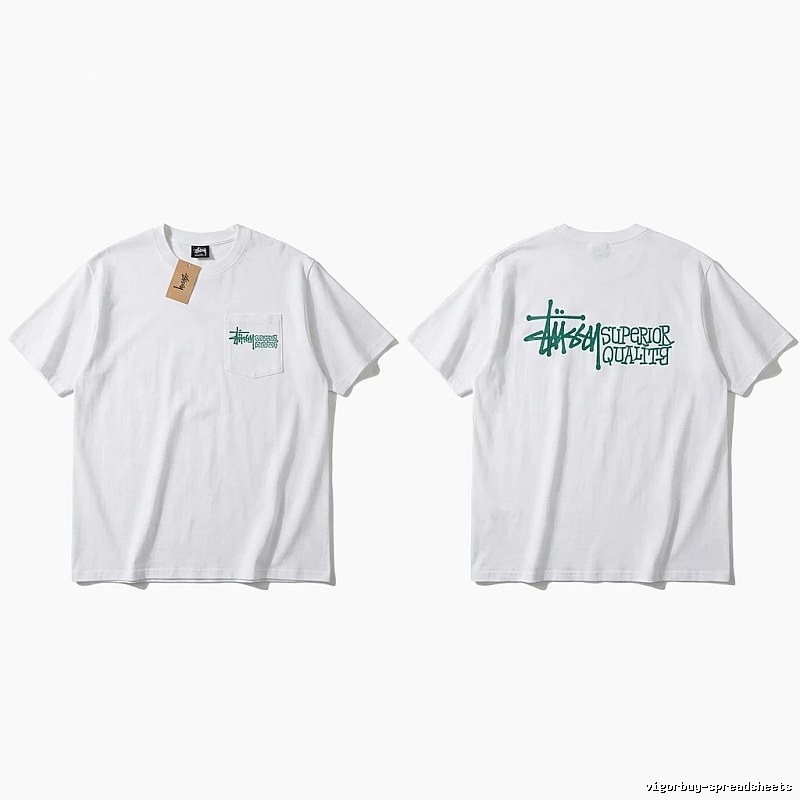 Stussy simple white T-shirt