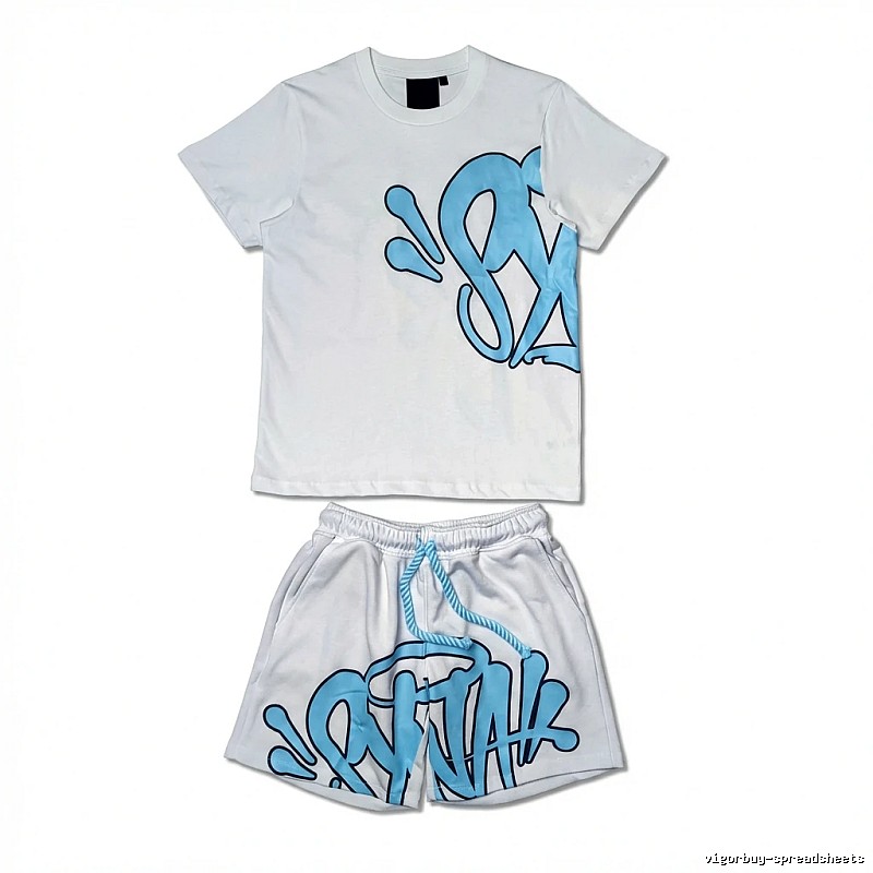 SynaWorld Graffiti-style White T-shirt