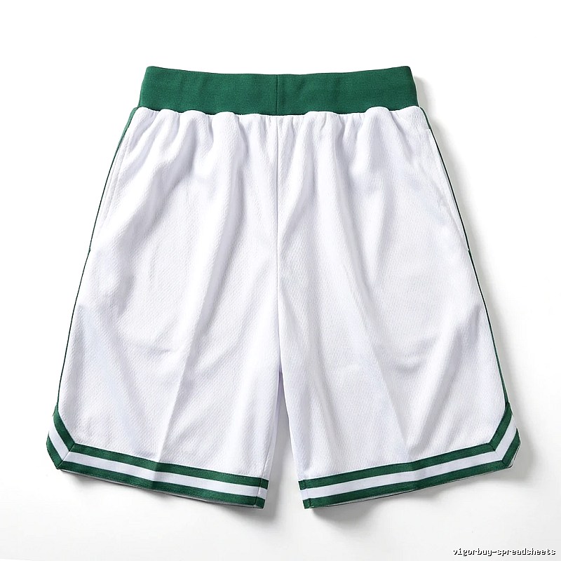 Tatum sporty white-green shorts