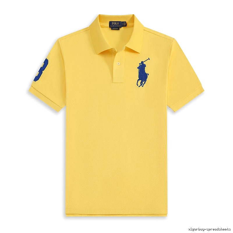 The classic yellow shirt of Ralph Lauren Polo.