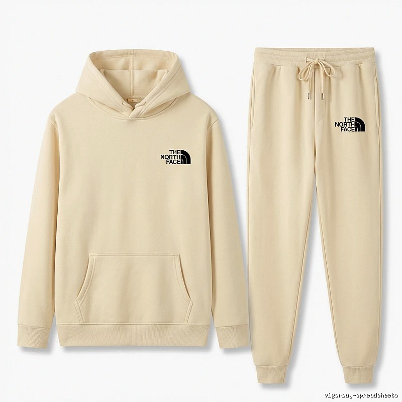 The North Face Simple Style Beige Suit