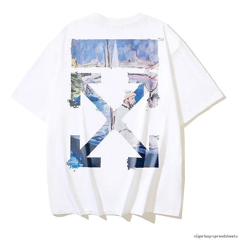 Thrasher Gift Ready Flame logo T-shirt White Red Thrasher with Fresh Pattern