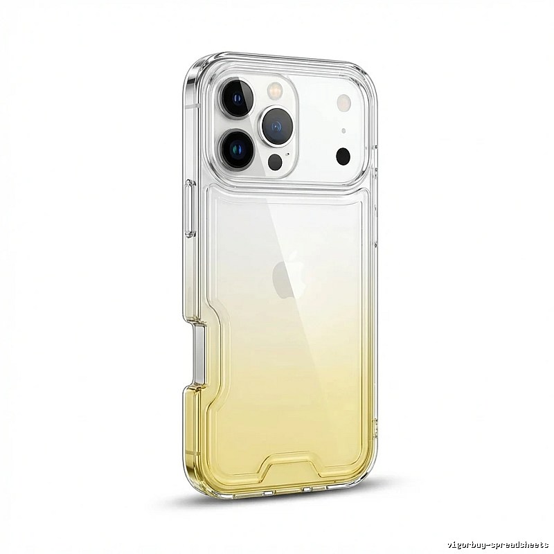 Transparent trendy iPhone phone case