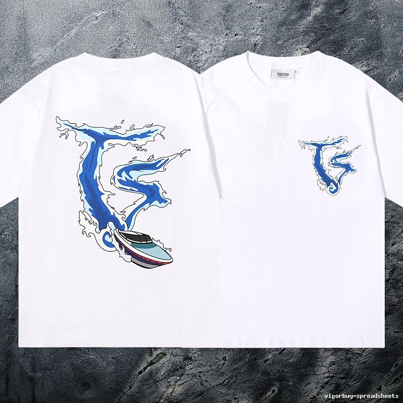 Trapstar Lightweight Keys graphic T-shirt Black White Key for Gift Ideas