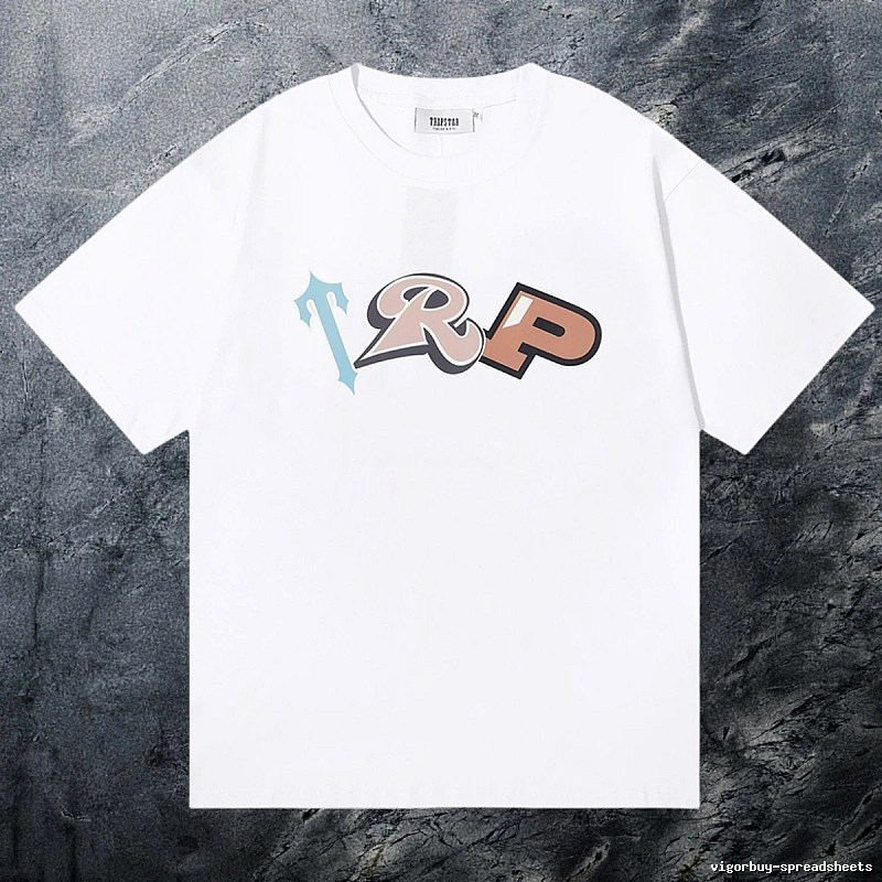 Trapstar Logo Detail Keys graphic T-shirt Black White Key with Relaxed Feel