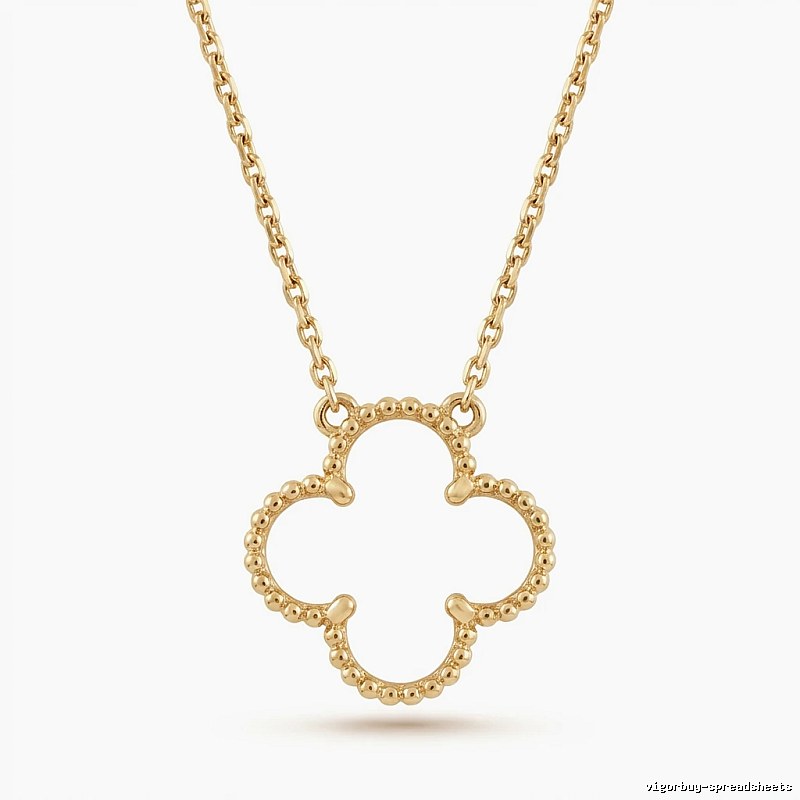 Van Cleef & Arpels Four-leaf Clover Gold Necklace