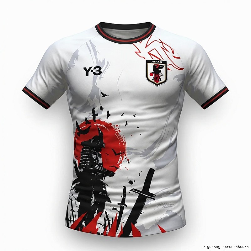 Y-3 Tokyo Ghoul Japanese Style White Short Sleeve