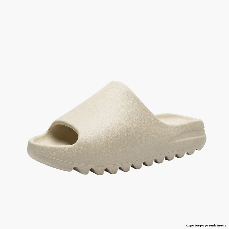 Yeezy matte bone white slippers